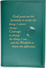 BC02 - Big Book - Green - Hard Cover W/Coin & Serenity Prayer