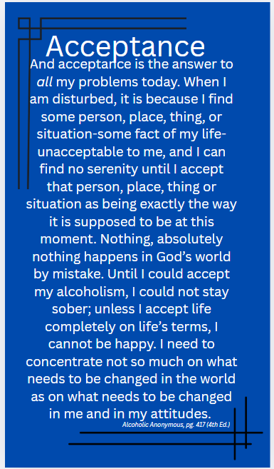 Wallet Card - Acceptance