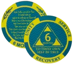 Monthly Poker Chip