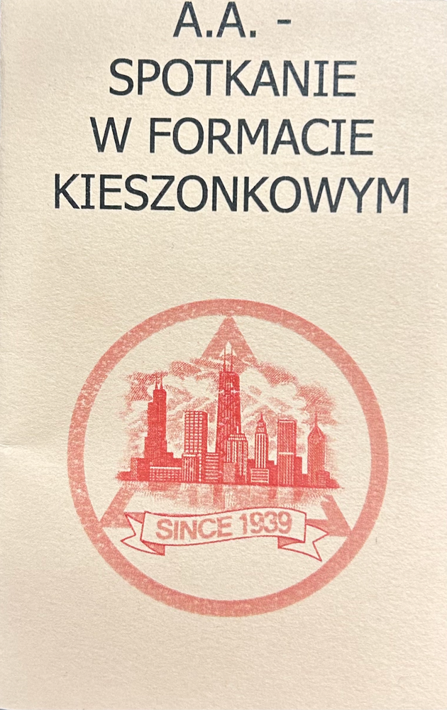 A.A. Spotkanie W Formacie Kieszonkowym - Meeting in a Pocket Polish