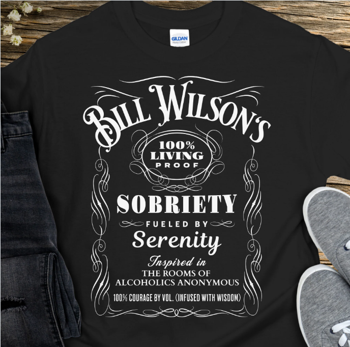 Bill Wilson's 100% Living Proof T-Shirt