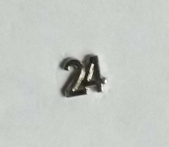 Lapel Pin 24 Silver