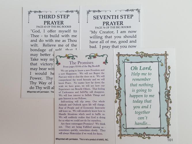 101 - Bi-Fold Promises & 3rd/7th Step Prayers