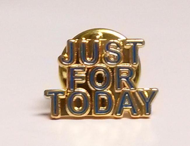 Lapel Pin Just for Today