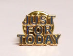 Lapel Pin Just for Today