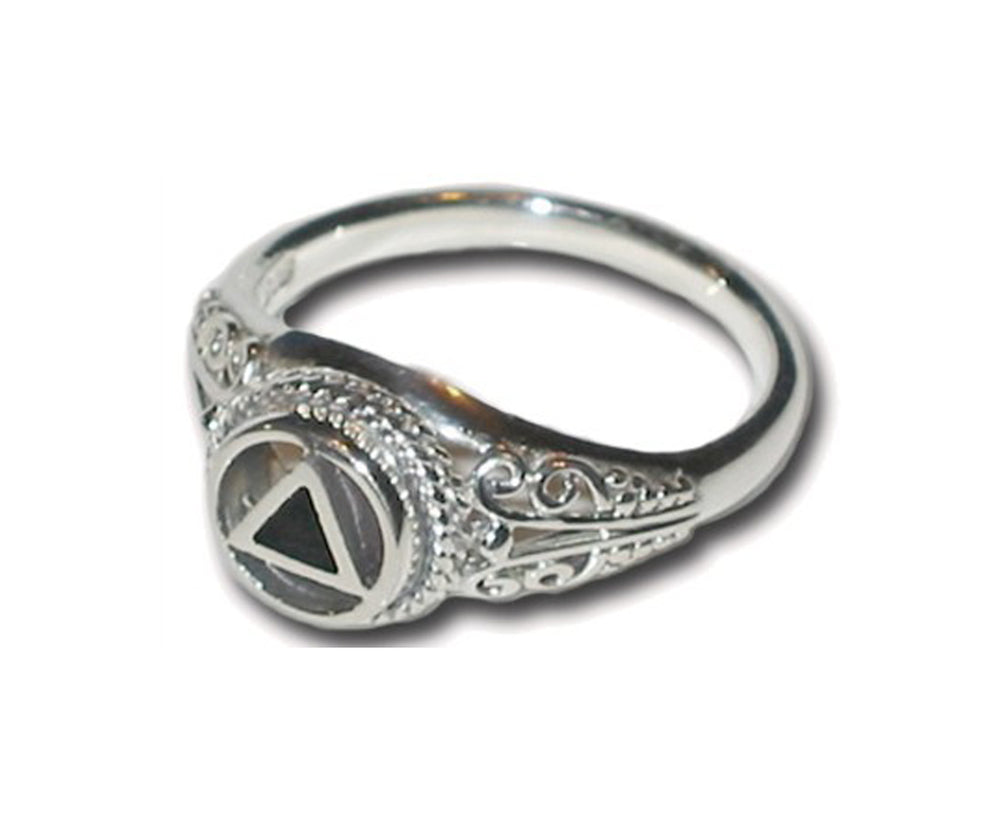 Scroll Ring - Sterling Silver