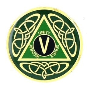 Celtic Knot (Circle & Triangle) Coin