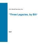 M87 - Three Legacies By Bill - CD